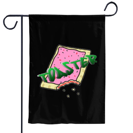 Toaster's Midnight Snack Garden Flags
