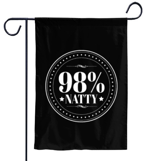 98% Natural Athlet - Fake Natty Gift Gym Fitness Garden Flags
