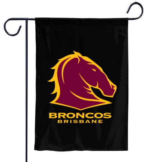 BRISBANE BRONCOS NRL TEAM LOGO PET TANK CAT OR DOG Garden Flags
