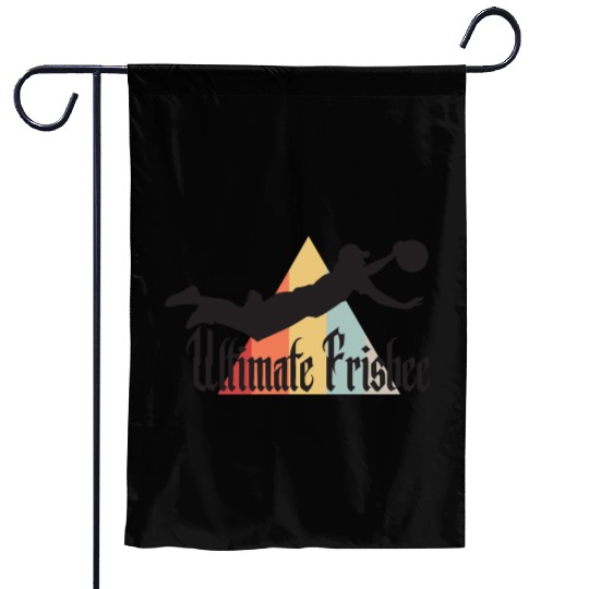 Ultimate Frisbee Layout Garden Flags