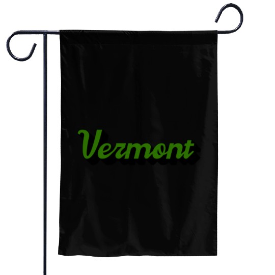 Green Vermont Garden Flags