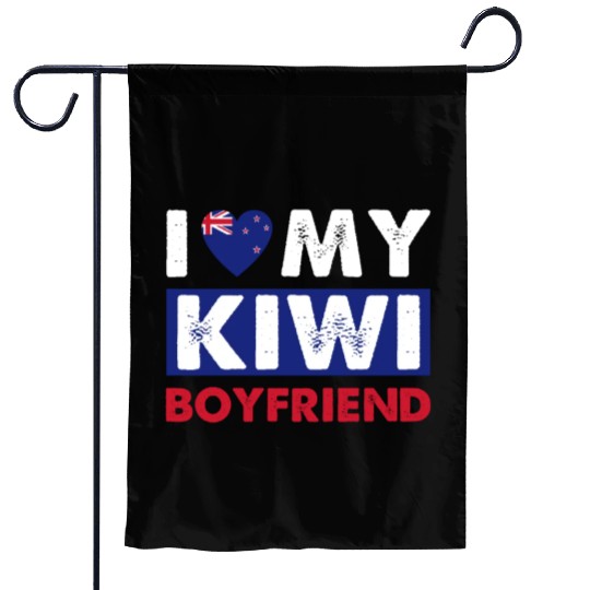 Kiwi Boyfriend Love Garden Flags