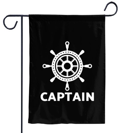 Yacht sailing sailboat ship sport boat sailor capt Garden Flags