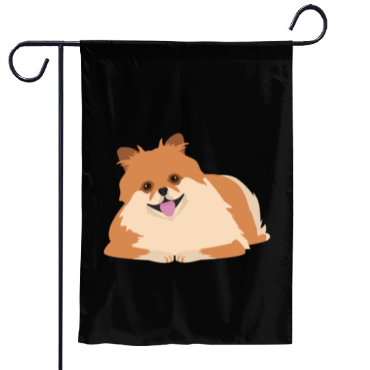 Favorite Dogs Cute Pomeranian - Gift Idea Garden Flags