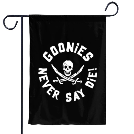 Goonies Never Say Die Garden Flags