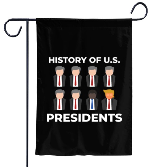 History Of US Presidents - Trump,Obama,Gift Garden Flags