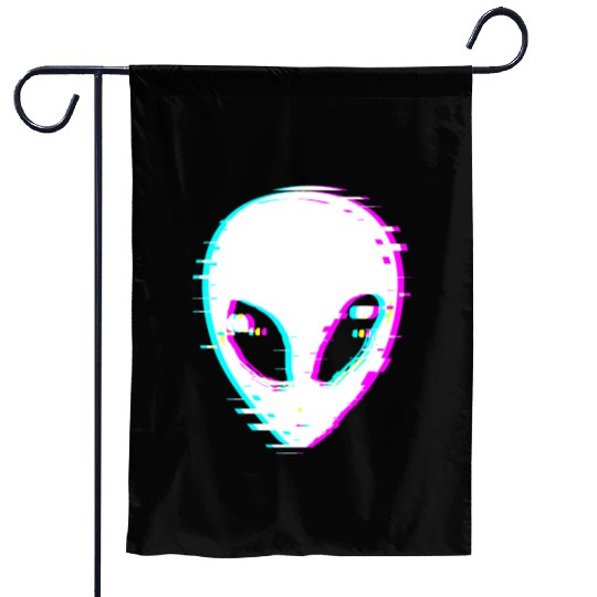 Aliens Gift Ufo Space Saucer Mars Geek Scifi Solar Garden Flags