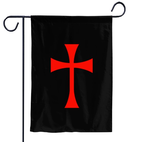 Knights Templar Cross Garden Flags