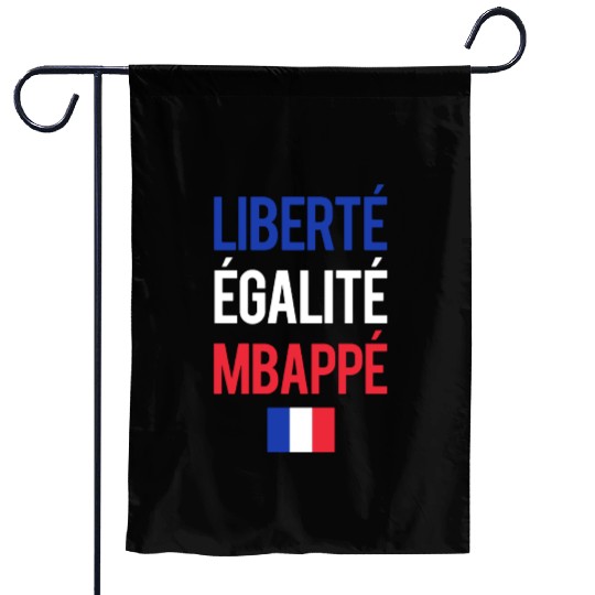 Liberte E galite Mbappe France Garden Flags