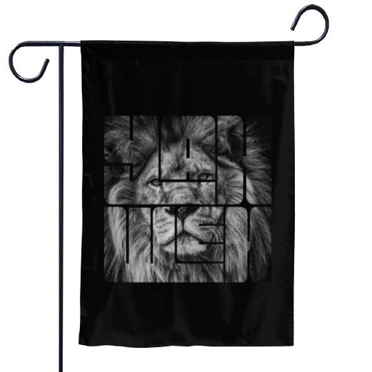 Yahweh (YHWH) Lion Garden Flags