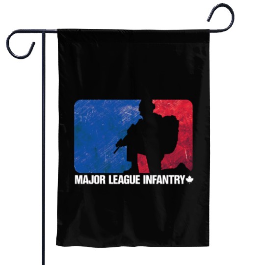 Major League Infantry Canada Garden Flags