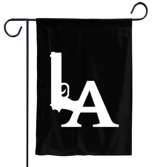 LA Dodgers Gun Los Angeles Hollywood California Garden Flags