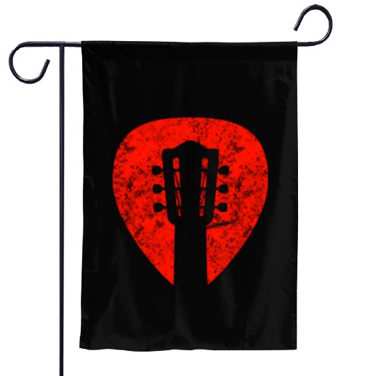 Guitar Lover Musician Guitarists Vintage Guitar Garden Flags