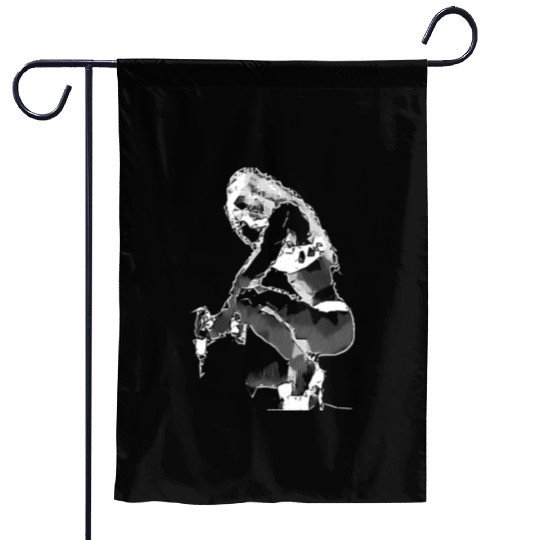 sexy worker girl bohrmaschine frau 2reborn Garden Flags