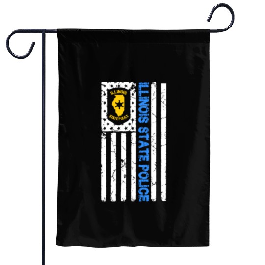 ILLINOIS STATE POLICE Garden Flags