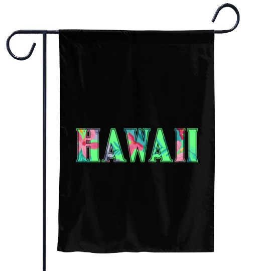 Hawaii Flowers | USA America Orchids Writing Garden Flags