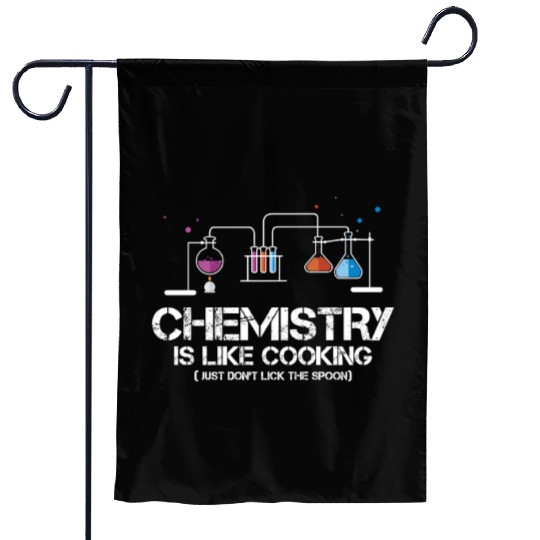 Chemistry Cooking Garden Flags