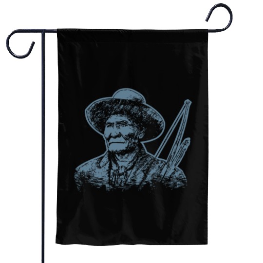 Geronimo Apache Native American Indian Warrior Garden Flags