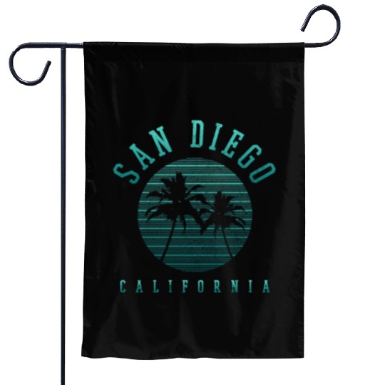 San Diego California Garden Flags