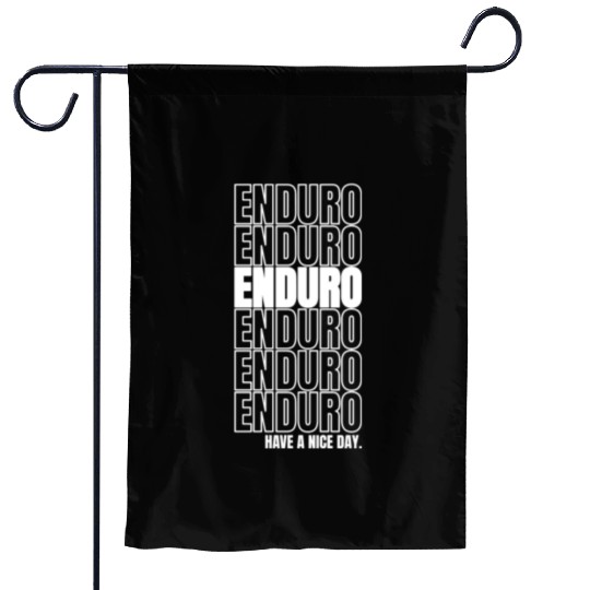 Enduro Motorcycle Motocross Supermoto MX Gift Garden Flags