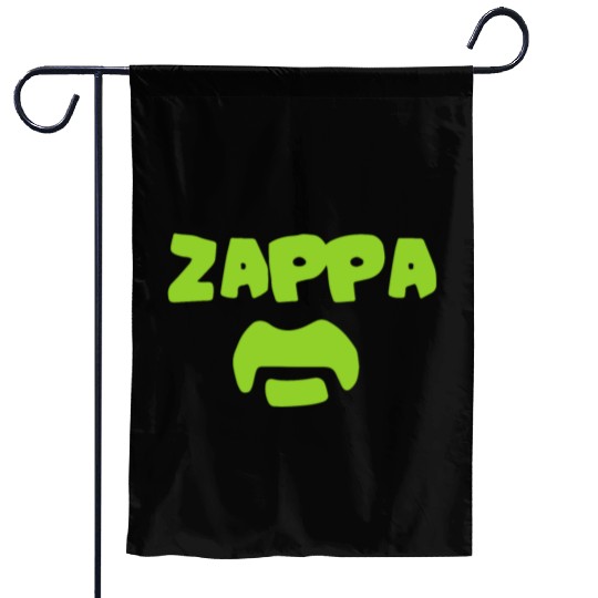 New FRANK ZAPPA Eccentric Rock Icon Logo 70s Men s Garden Flags
