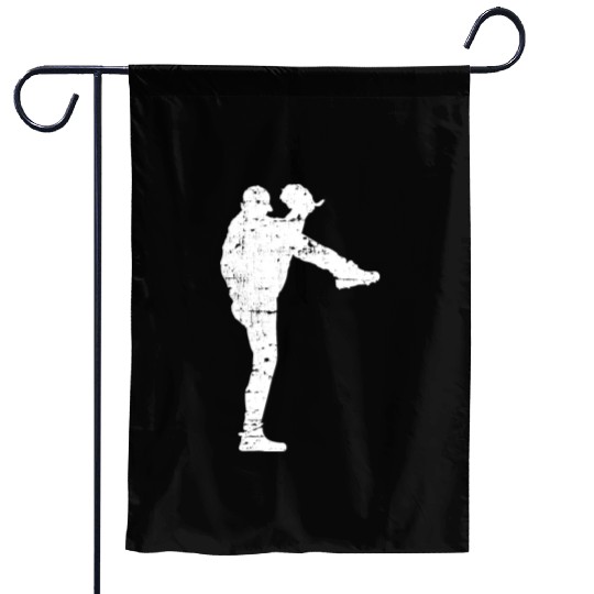 Baseball Pitcher Garden Flags