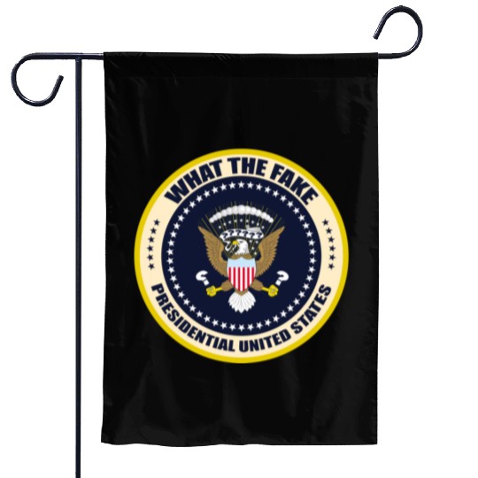 fake presidential seal Garden Flags