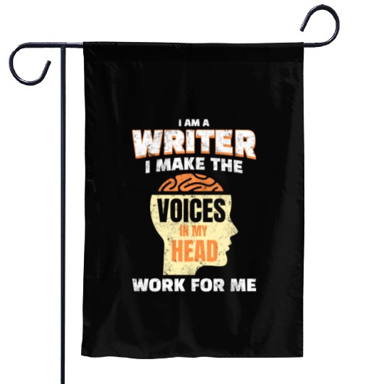Book writer Blog writer script writer Garden Flags