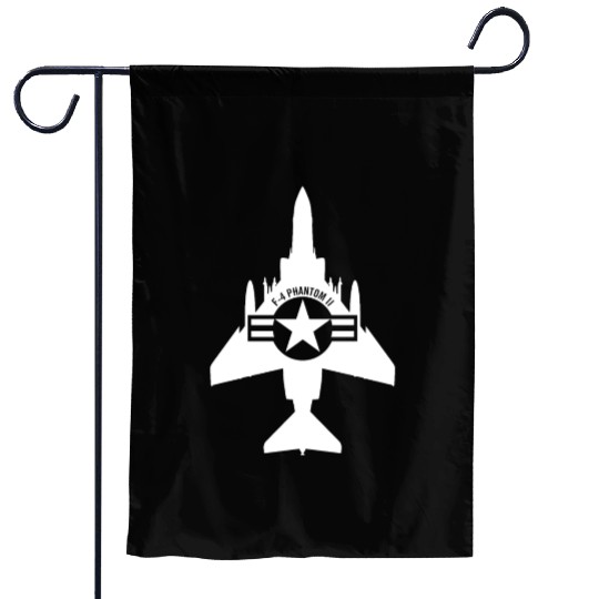 F-4 Phantom II Military Fighter Jet Airplane Garden Flags