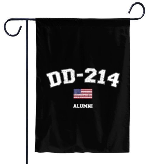 Dd 214 Us Armed Forces Alumni Usa Flag Vintage Garden Flags