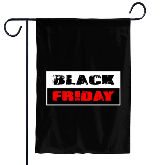 Black Friday Garden Flags