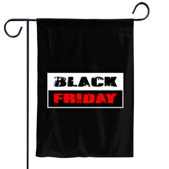 Black Friday Garden Flags