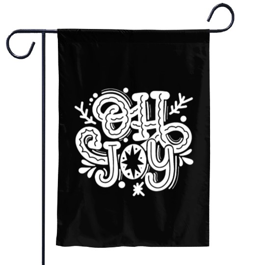 OH JOY - Christmas Gift Garden Flags