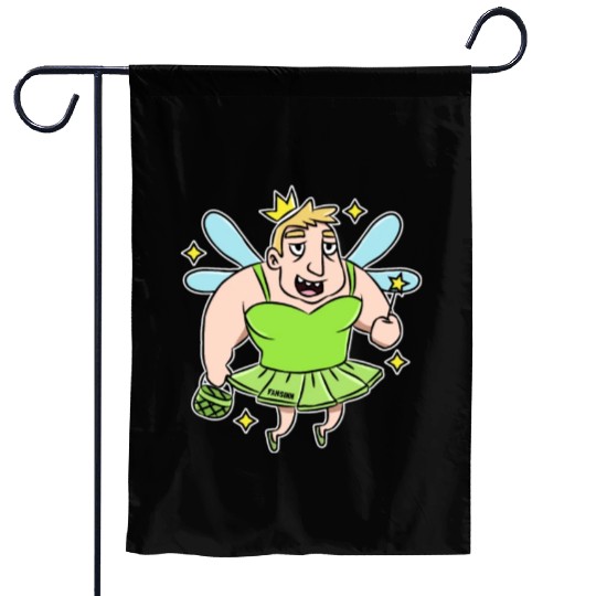 Tooth Fairy tales funny mouth Magic Kids Gift Garden Flags