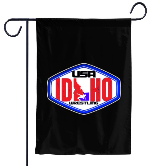 Idaho Division Team USA Wrestling Garden Flags