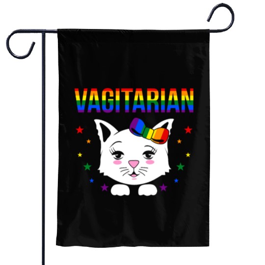 vagitarian venom Garden Flags