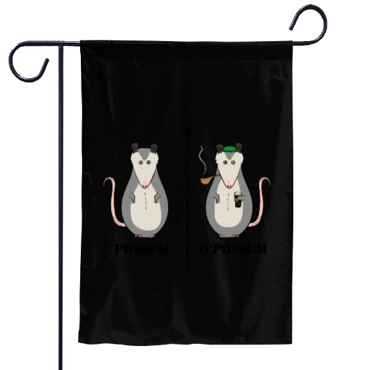 Opossum Garden Flags