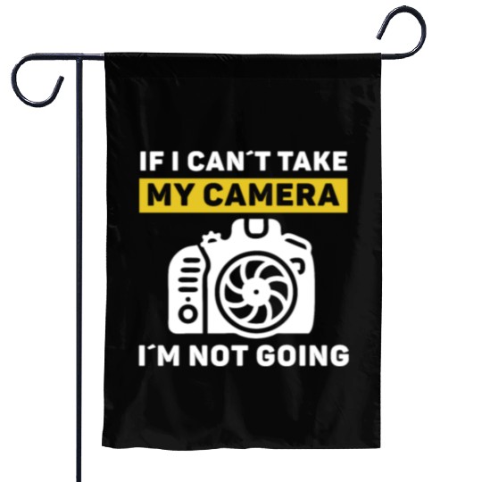 Funny Photography and camera for photographersshut Garden Flags