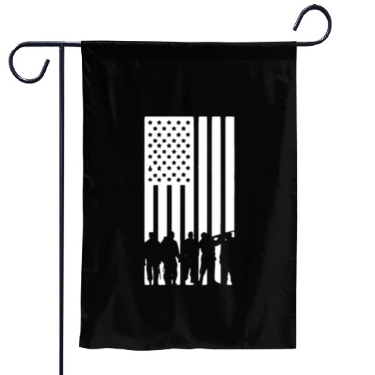 US Military Veteran Garden Flags