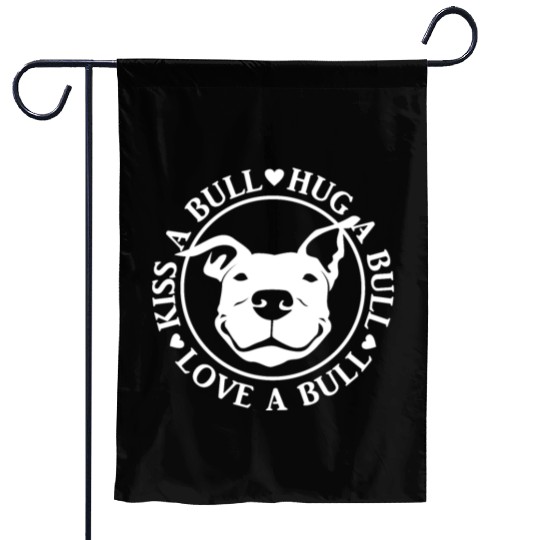 Love-A-Bull Pitbull Bully Dog Rescue Garden Flags