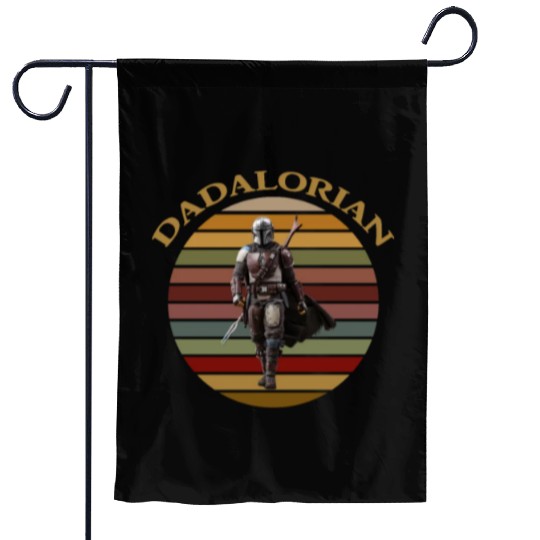 Dadalorian Garden Flags