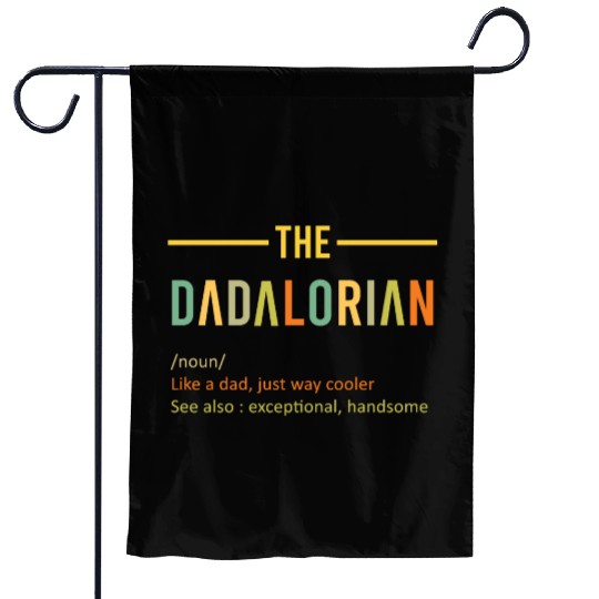 THE DADALORIAN Garden Flags