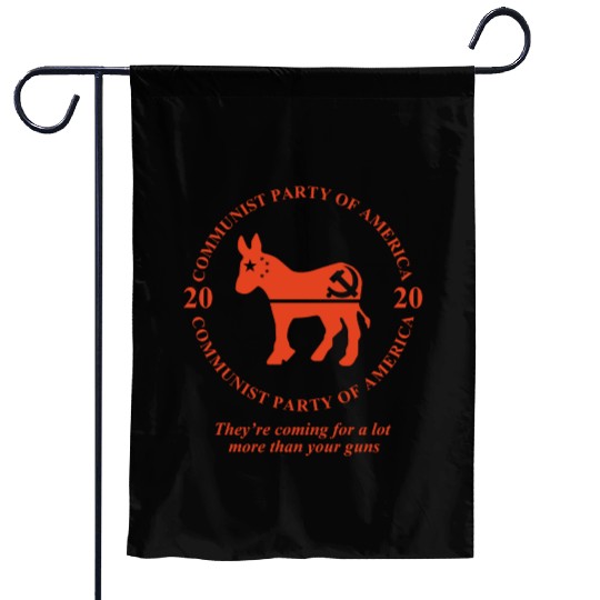 Communist Party of America Garden Flags