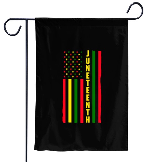 Juneteenth Color Flag Black African American Flag Garden Flags