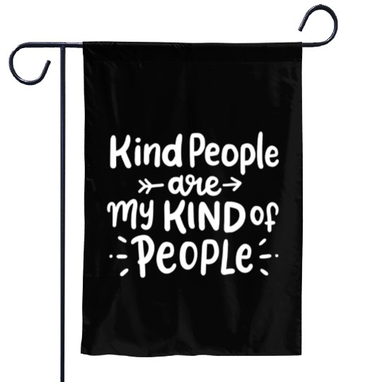 Kindness People Inspirational Garden Flags