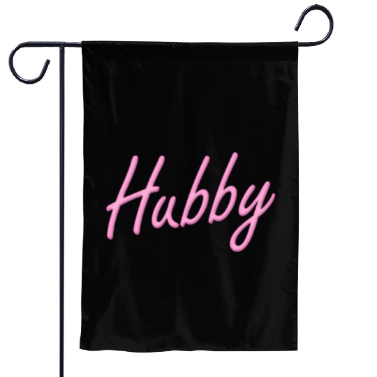 Hubby Neon - Pink Garden Flags