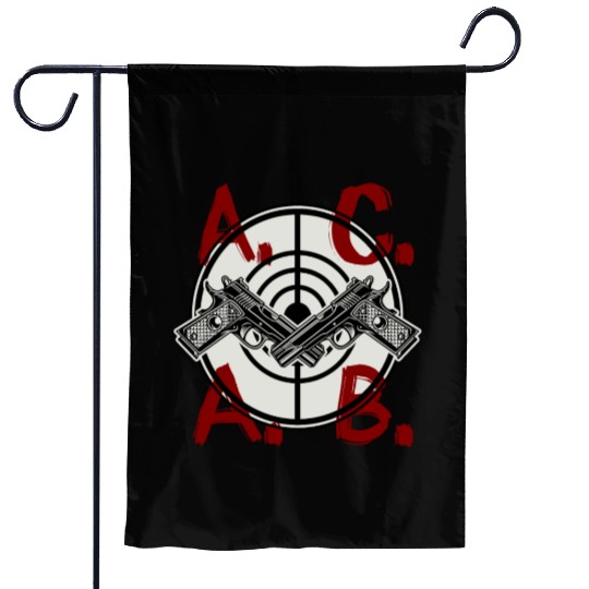 ACAB a.c.a.b. Soccer Garden Flags