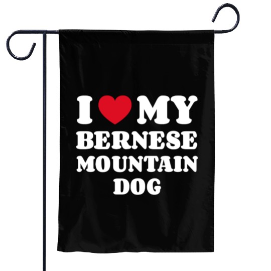 Bernese Mountain Dog Garden Flags