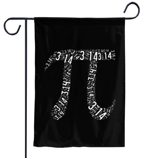 Pi Day - Nerd Geek - Love Math Pi Symbol - Kids Garden Flags