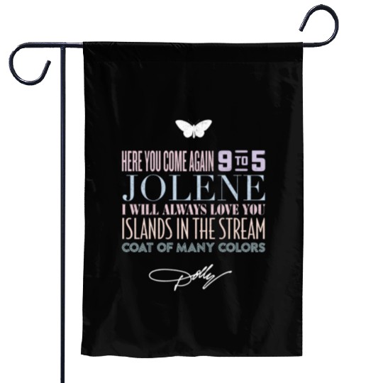 Dolly Parton Greatest Hits Garden Flags